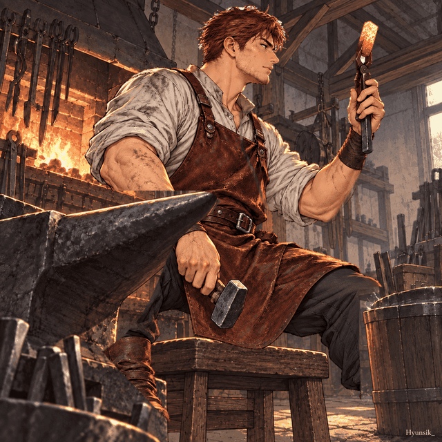 《정통 판타지 RPG》 대장장이