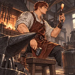 《정통 판타지 RPG》 대장장이