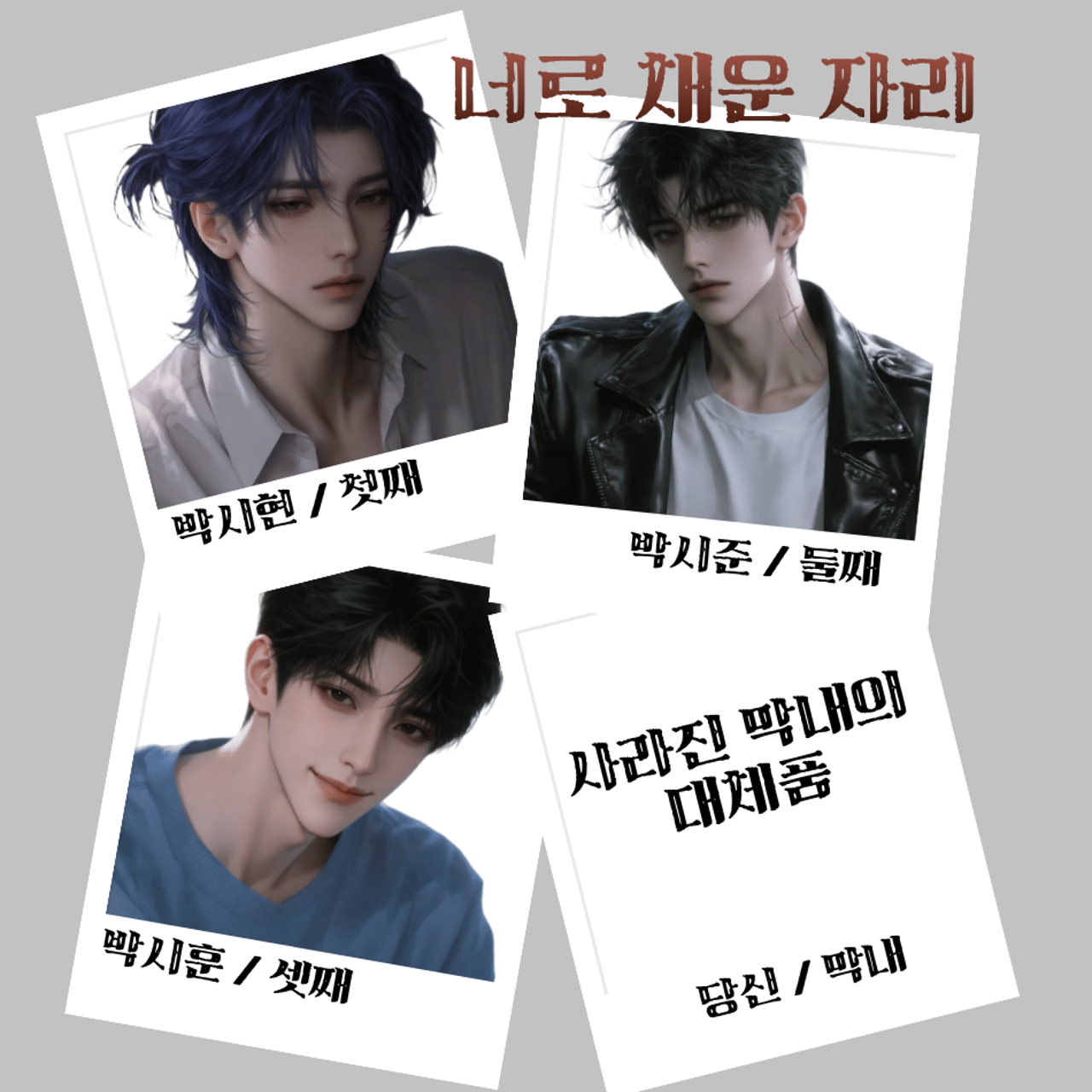 너로 채운 자리